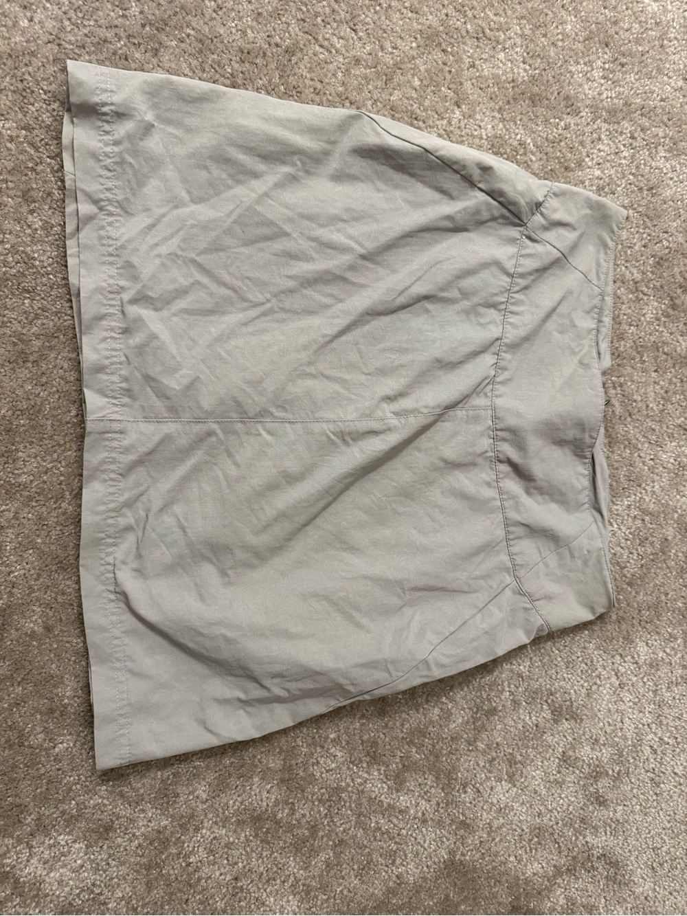 Royal Robbins Light khaki Gray Tan Taupe Pencil Skirt